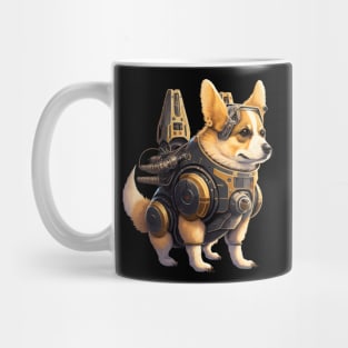 Robo Dog Astronaut Mug